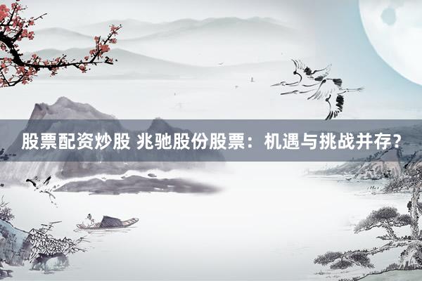 股票配资炒股 兆驰股份股票：机遇与挑战并存？